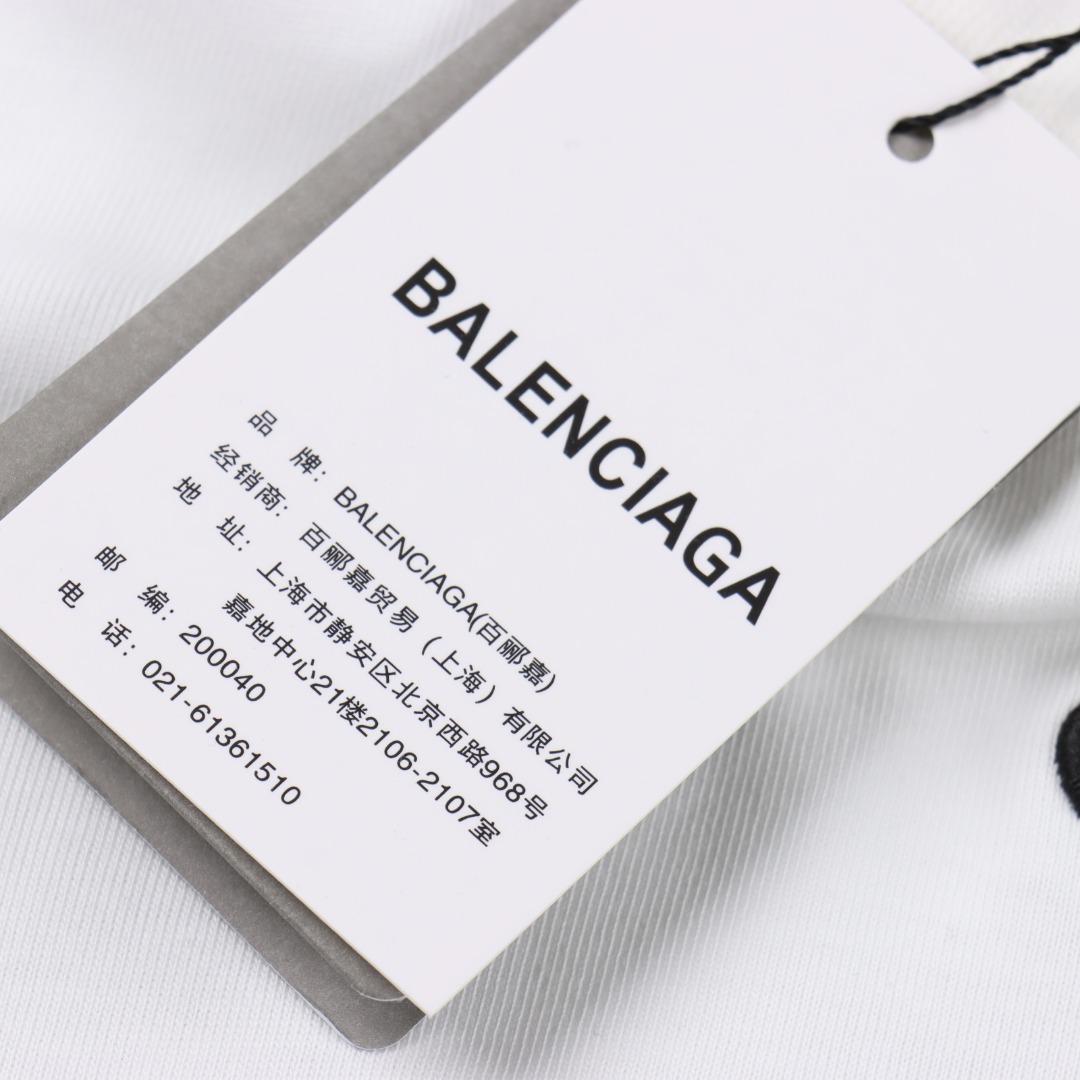 Balenciga/巴黎世家 01号短袖T恤