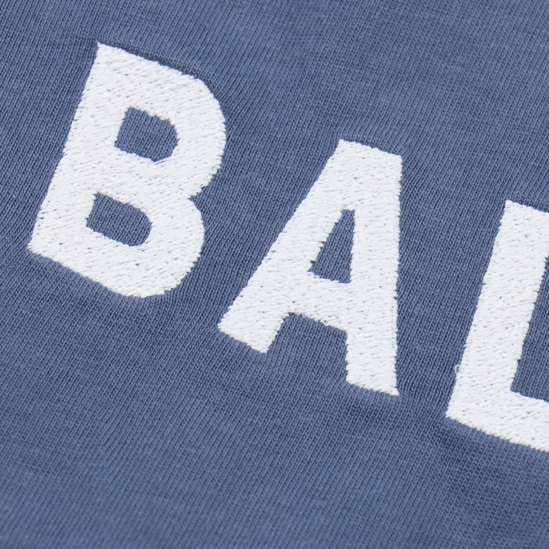 BALENCIAGA/巴黎世家 英文字母前后绣短袖