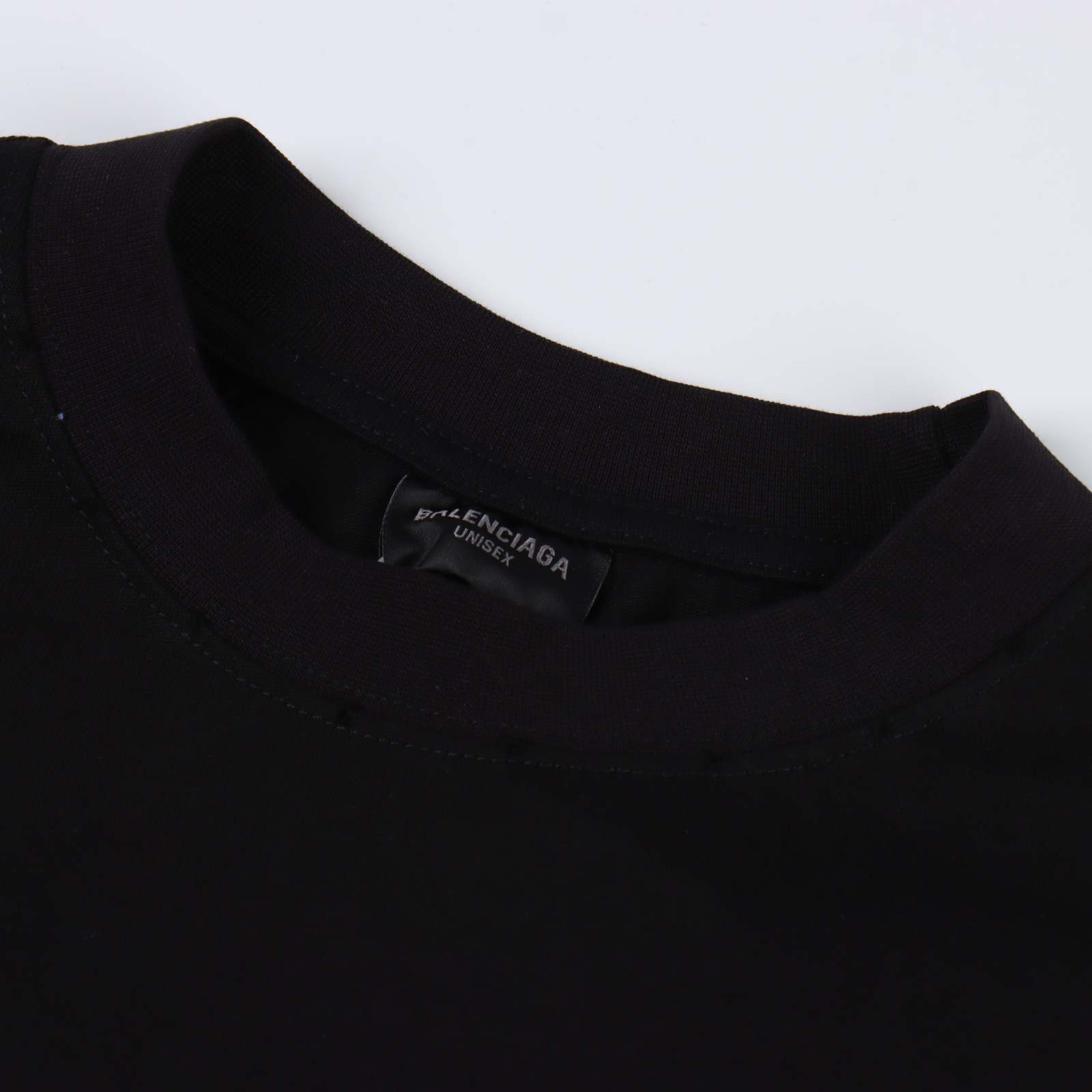 BALENCIAGA巴黎世家 图腾爱心字母短袖T恤
