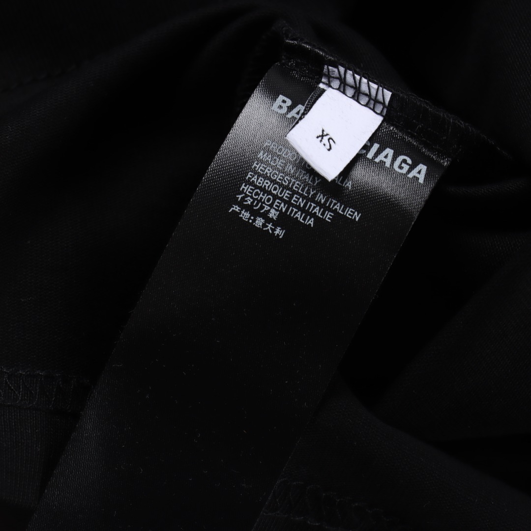 BALENCIAGA巴黎世家 喷墨溶解可乐短袖T恤