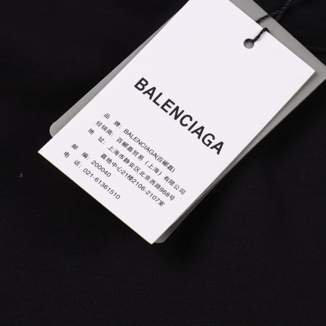 BALENCIAGA巴黎世家 Wi-Fi爱心短袖T恤