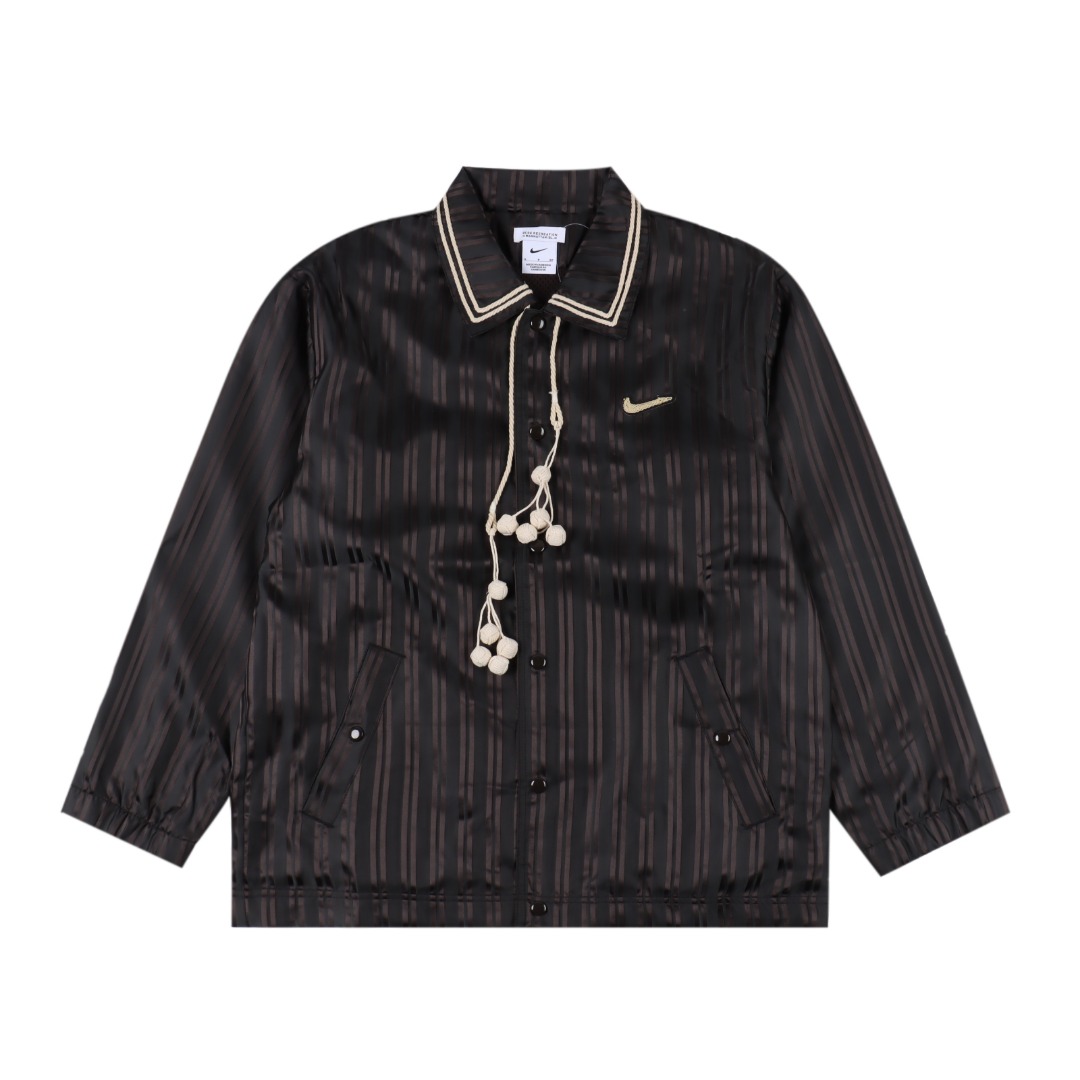 Nike x BODE 联名款Astro Grabber SS24 Logo翻领修身单排扣休闲西装夹克外套