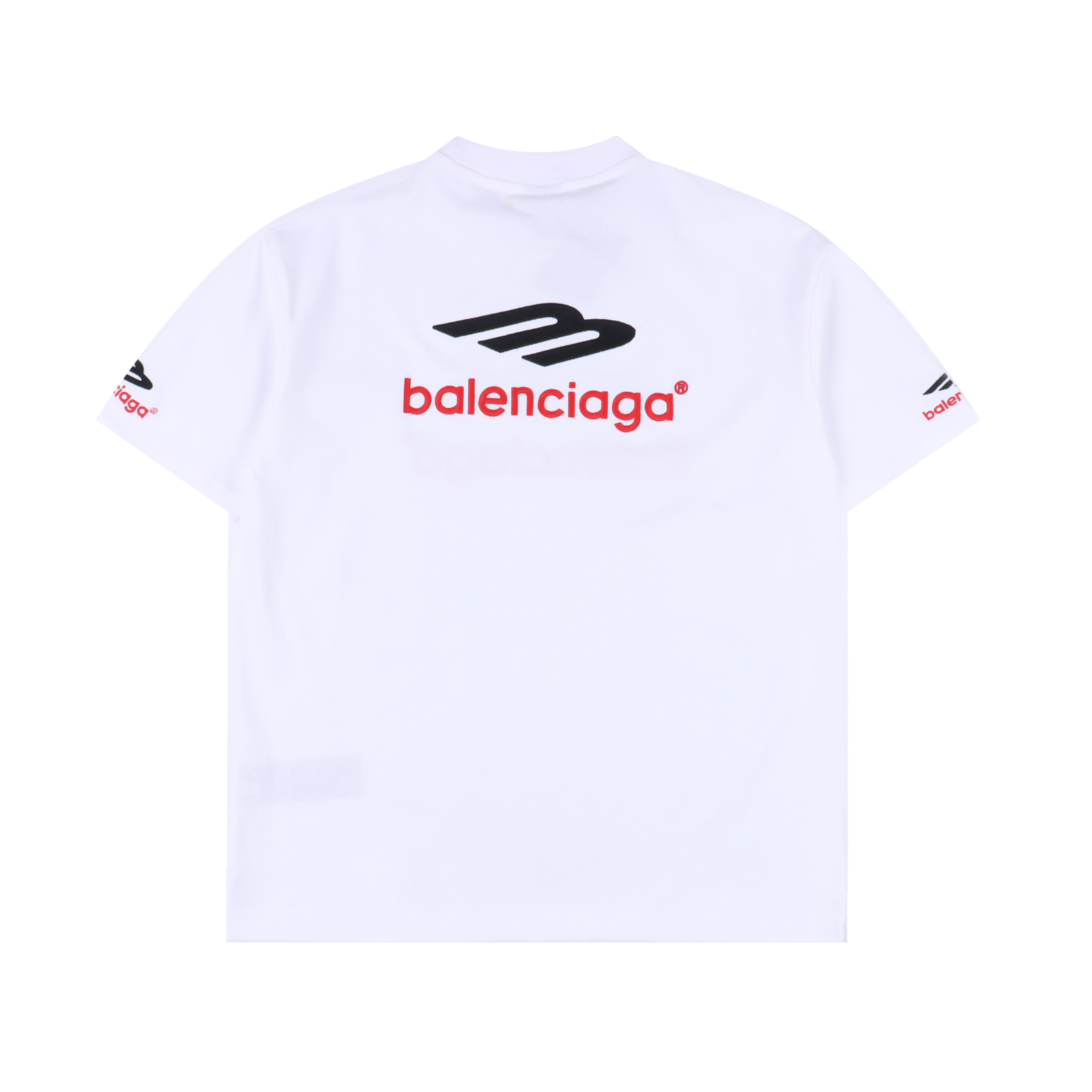BALENCIAGA巴黎世家 3M字母绣花短袖