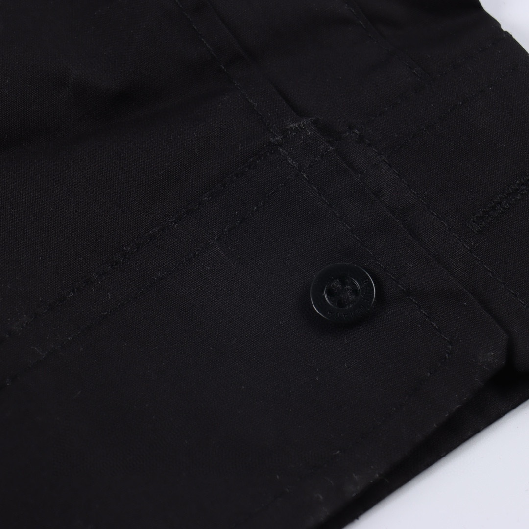 Balenciaga/巴黎世家 BLCG 24FW 领口字母刺绣长袖衬衫