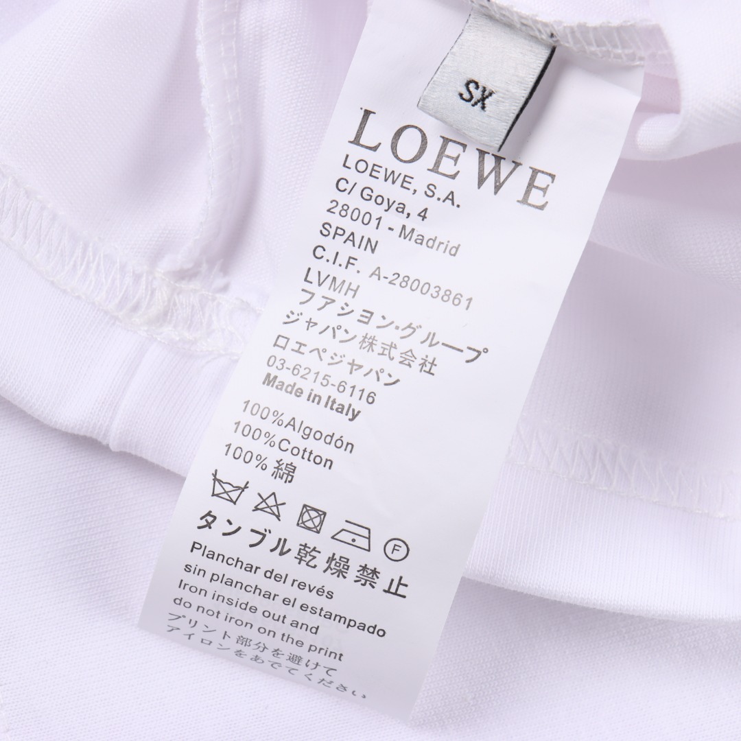 loewe 罗意威 羽毛明星同款短袖