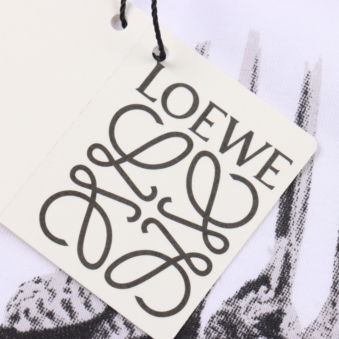loewe 罗意威 羽毛明星同款短袖