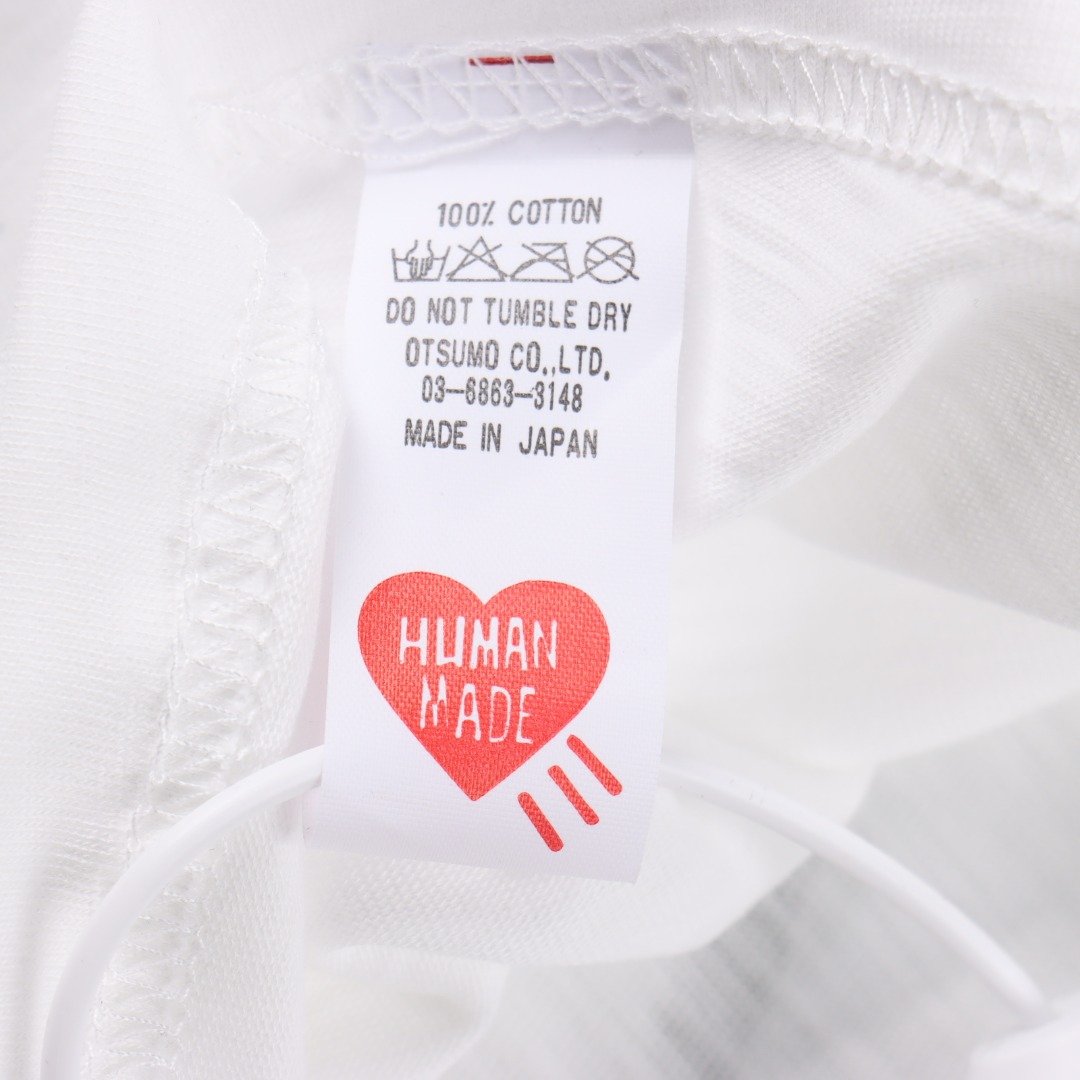 HUMAN MADE 涂鸦字母印花短袖T恤