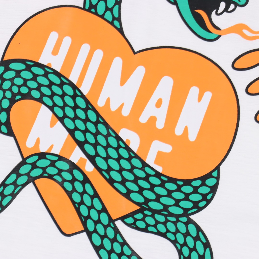 HUMAN MADE 蛇年限定印花短袖T恤