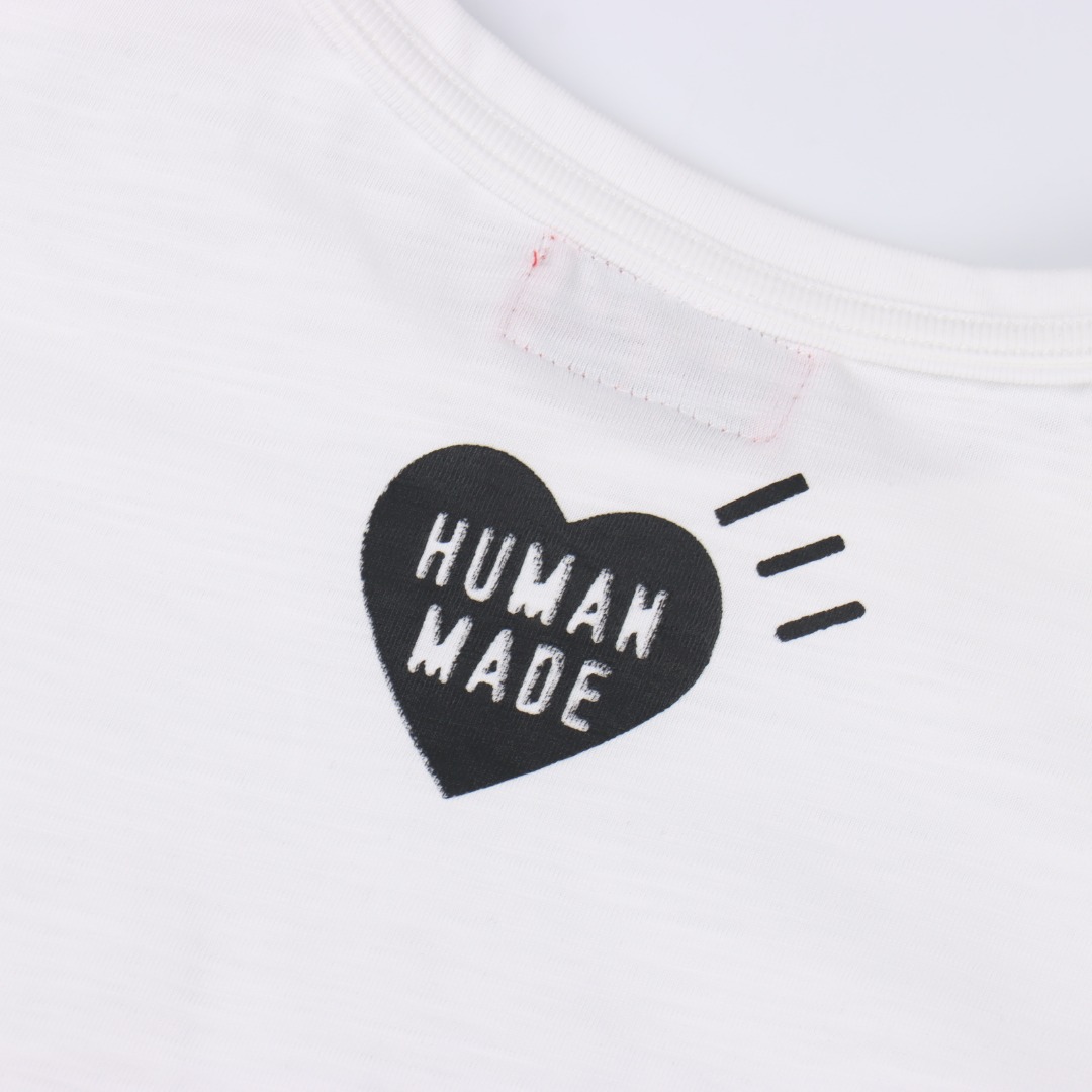 HUMAN MADE 老虎印花短袖T恤