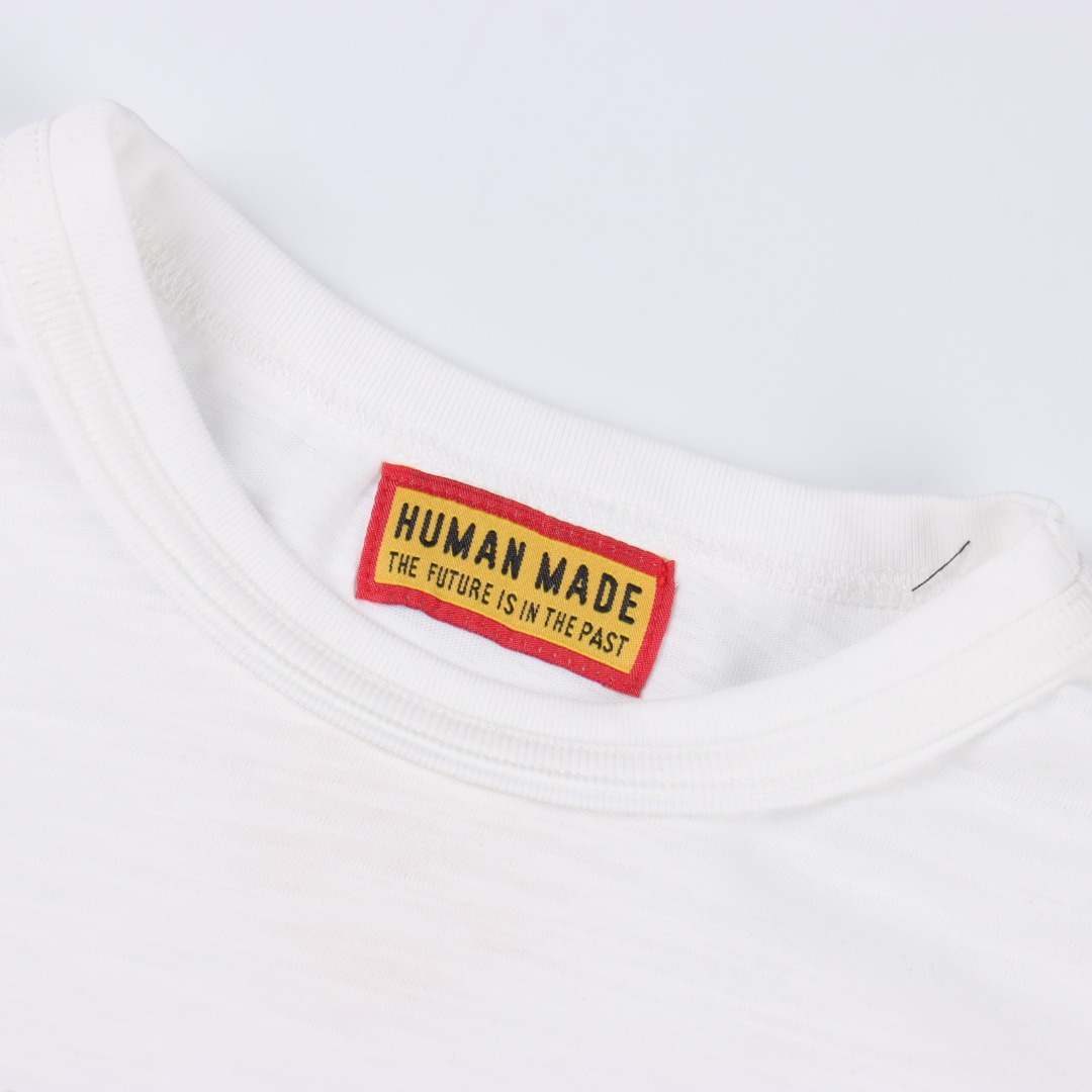 HUMAN MADE 爱心字母印花短袖T恤