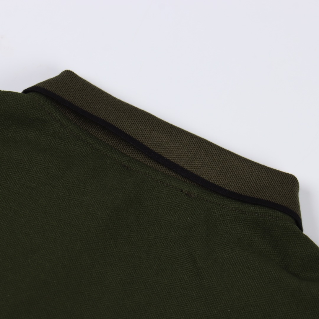 CELINE/赛琳 经典凯旋门小标刺绣短袖Polo衫 白色 绿色-Top High Quatity Cheap Sneakers Fashion Clothing Clothes Bags handbags Shoes of all Brand wholesale With The best Quality And Beautiful Price from China Factory Chinese suppliers wholesaler seller CELINE/赛琳 经典凯旋门小标刺绣短袖Polo衫 白色 绿色