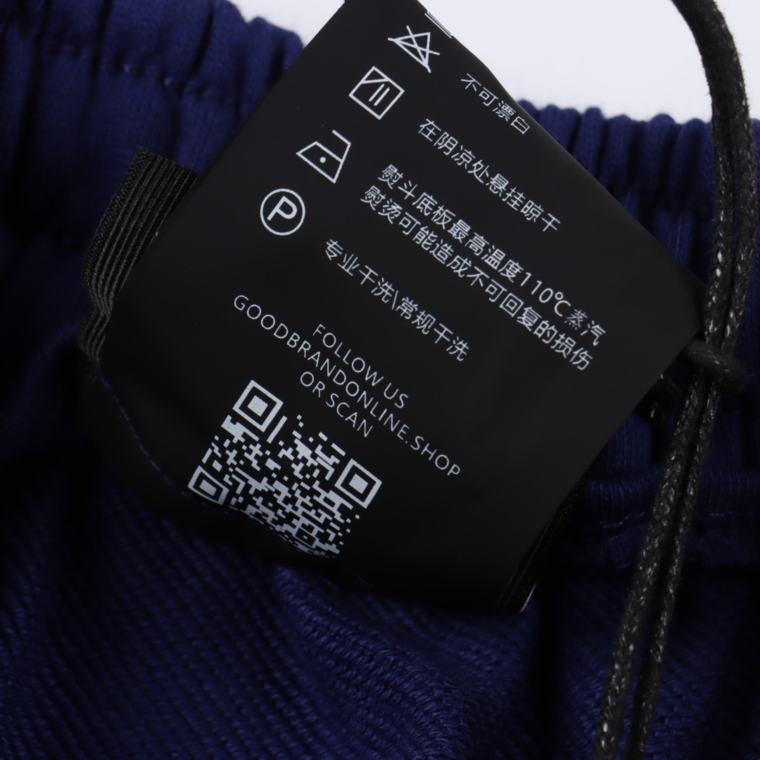 GOODBRAND Love is good 珍珠休闲裤 黑色 蓝色