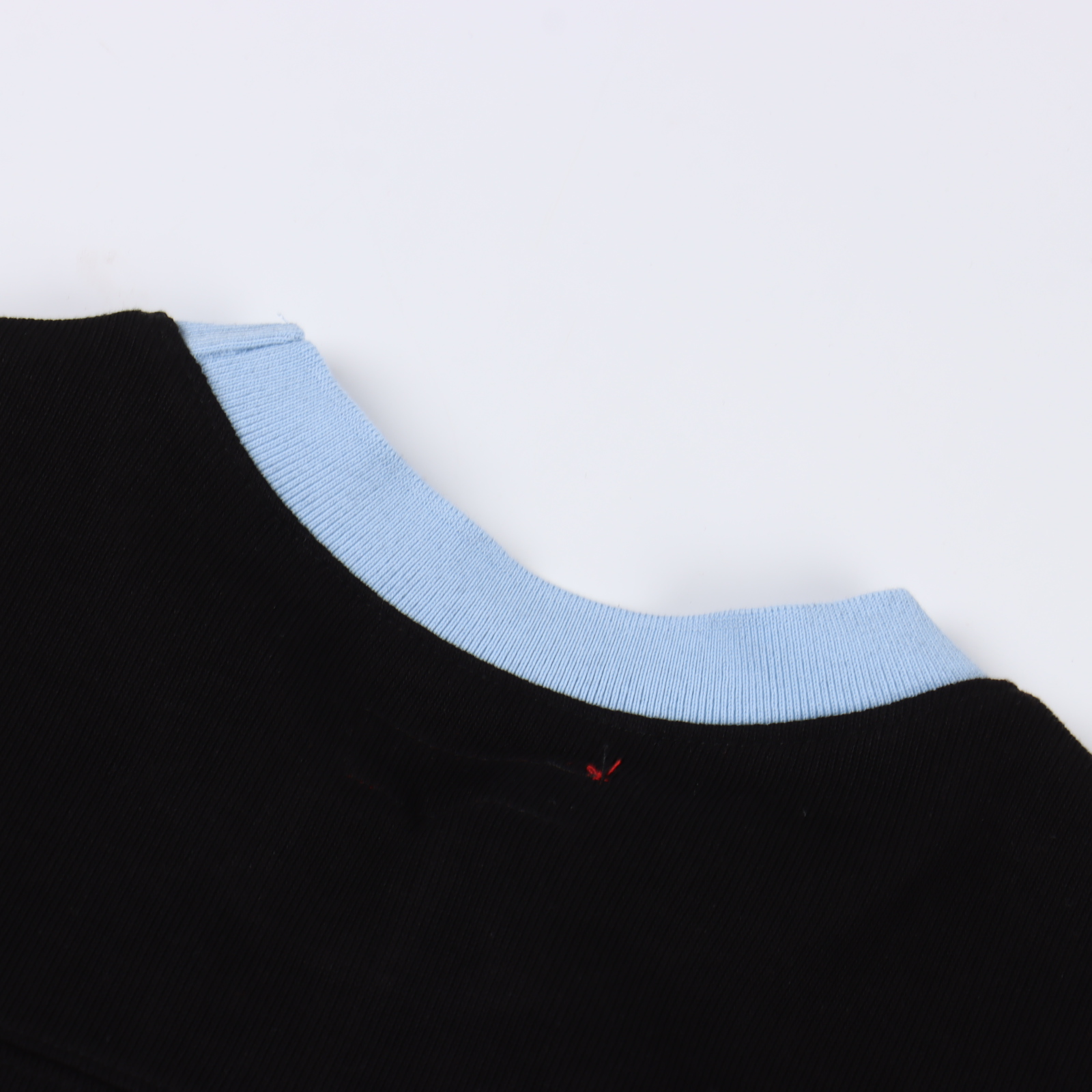 Supreme SS25 WEEK8 Split S/S Football Top 拼接图案罗纹圆领短袖