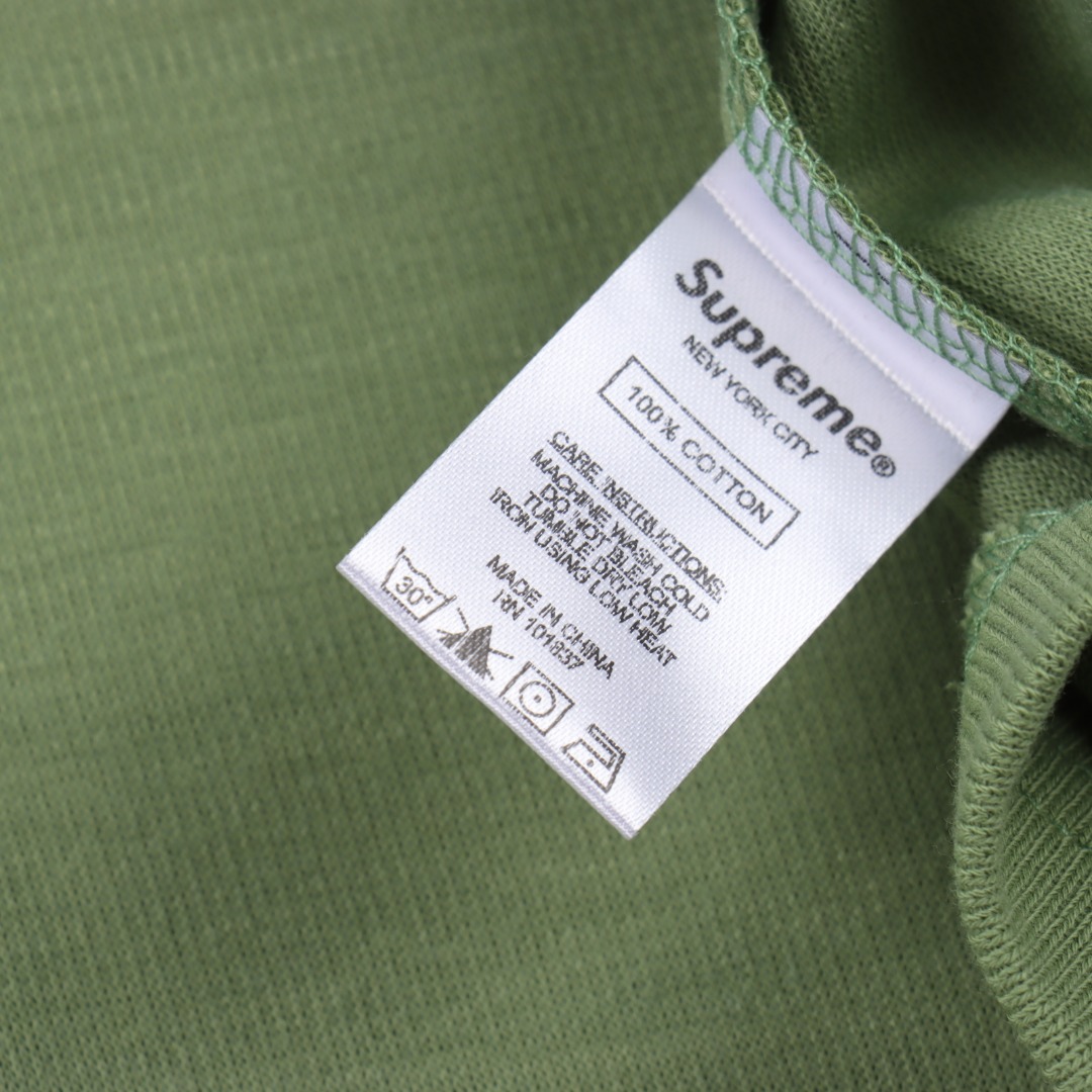 Supreme SS25 WEEK8 Split S/S Football Top 拼接图案罗纹圆领短袖