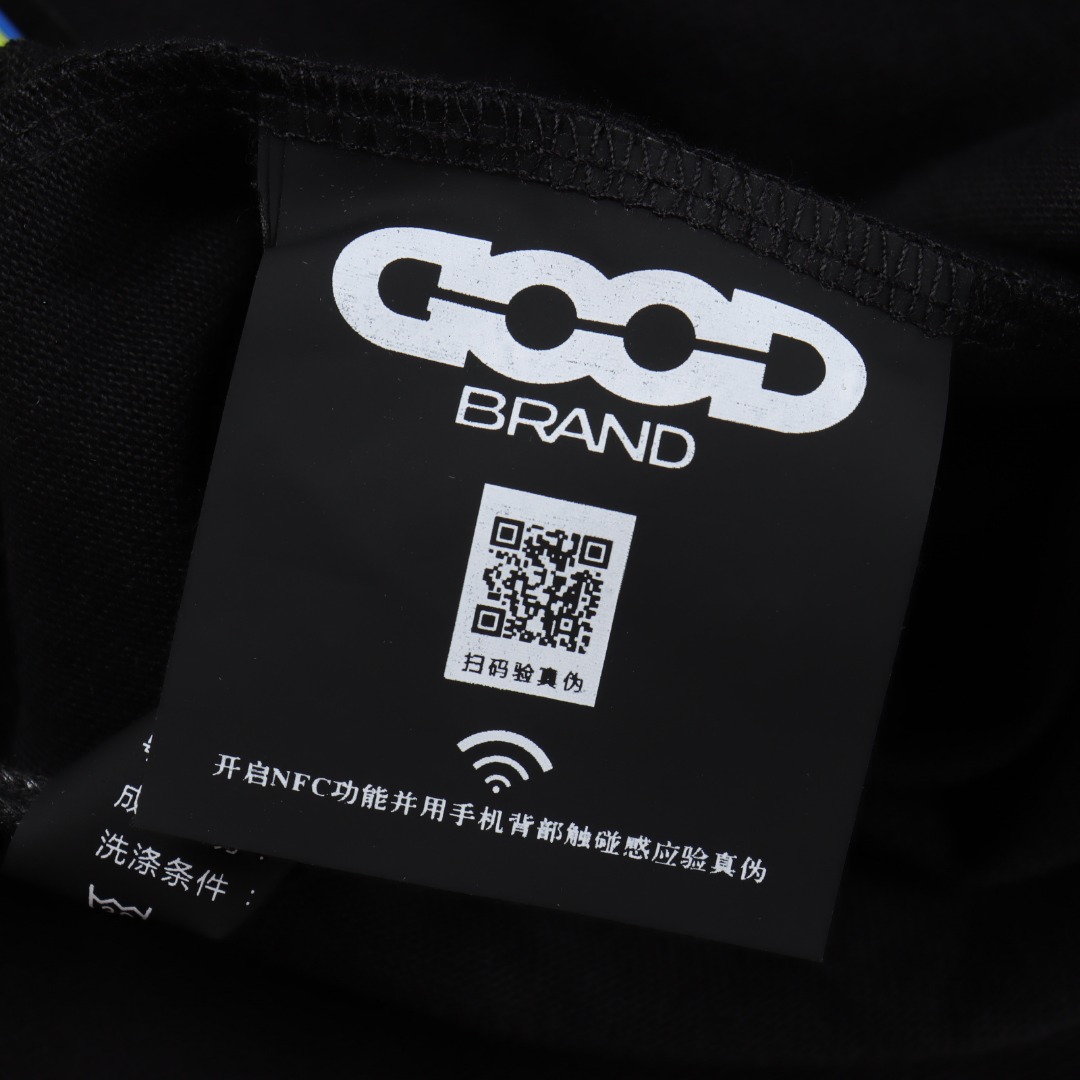 GOODBRAND SS25 立体绿植刺绣地图LOGO宽松短袖T恤-Chinese UA Cheap High Quatity Brand Clothes Bags handbags Sneakers wholesale wholesaler seller from China Factory suppliers Fashion Clothing Shoes best Quality Beautiful Price GOODBRAND SS25 立体绿植刺绣地图LOGO宽松短袖T恤