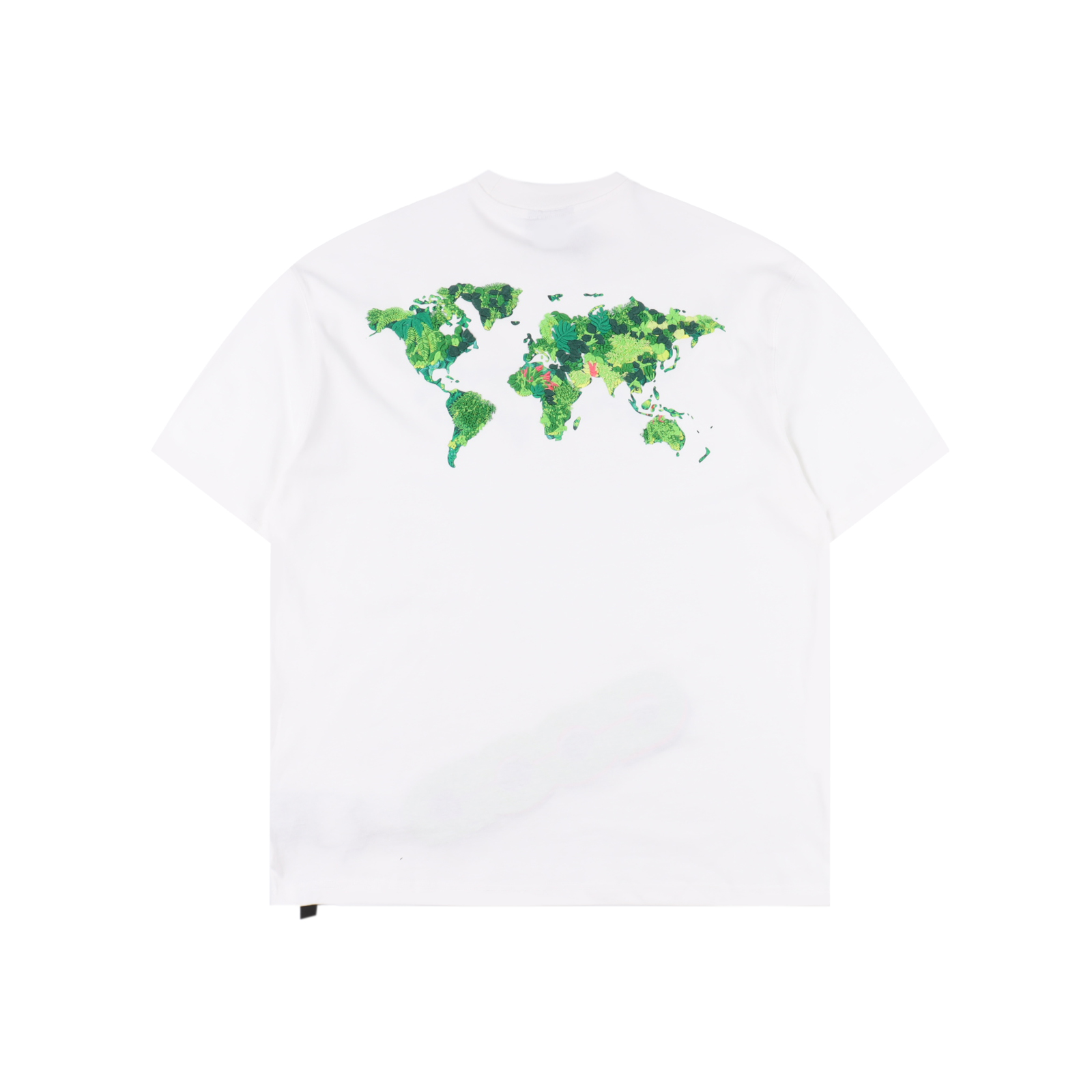 GOODBRAND SS25 立体绿植刺绣地图LOGO宽松短袖T恤