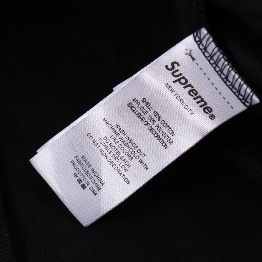 Supreme x 40 Acres 联名款 SS25 WEEK9 Twill Baseball Jersey 后背数字英文logo印花美式潮流棒球服短袖
