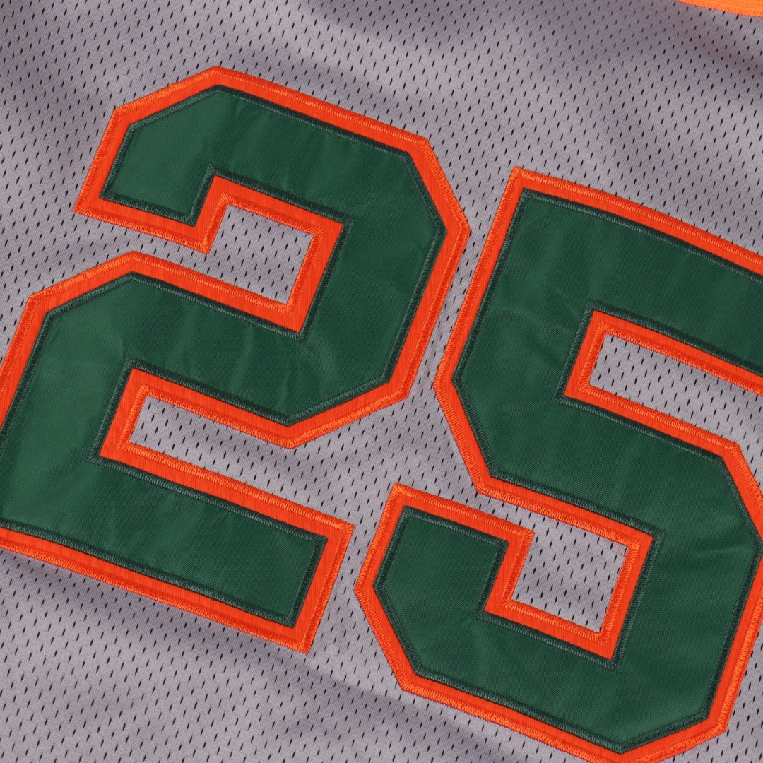 Supreme x 40 Acres 联名款 SS25 WEEK9 Twill Baseball Jersey 后背数字英文logo印花舒适简约休闲短袖美式潮流棒球服米白 黑色