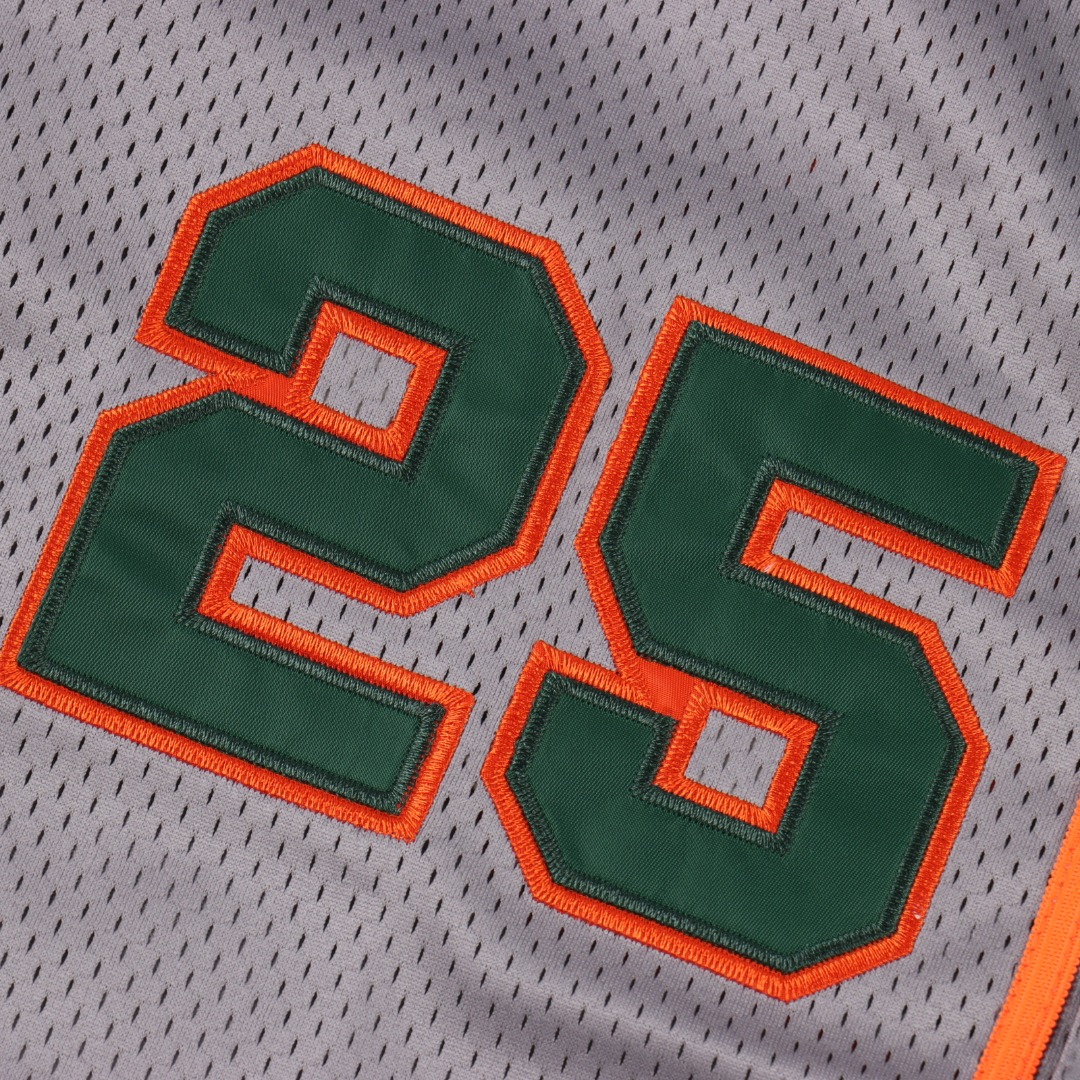 Supreme x 40 Acres 联名款 SS25 WEEK9 Twill Baseball Jersey 后背数字英文logo印花舒适简约休闲短袖美式潮流棒球服米白 黑色