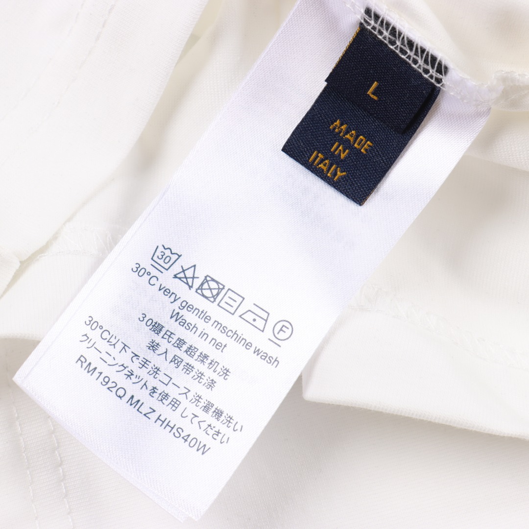 LOUIS VUITTON/路易威登 图标字母手绘短袖T恤