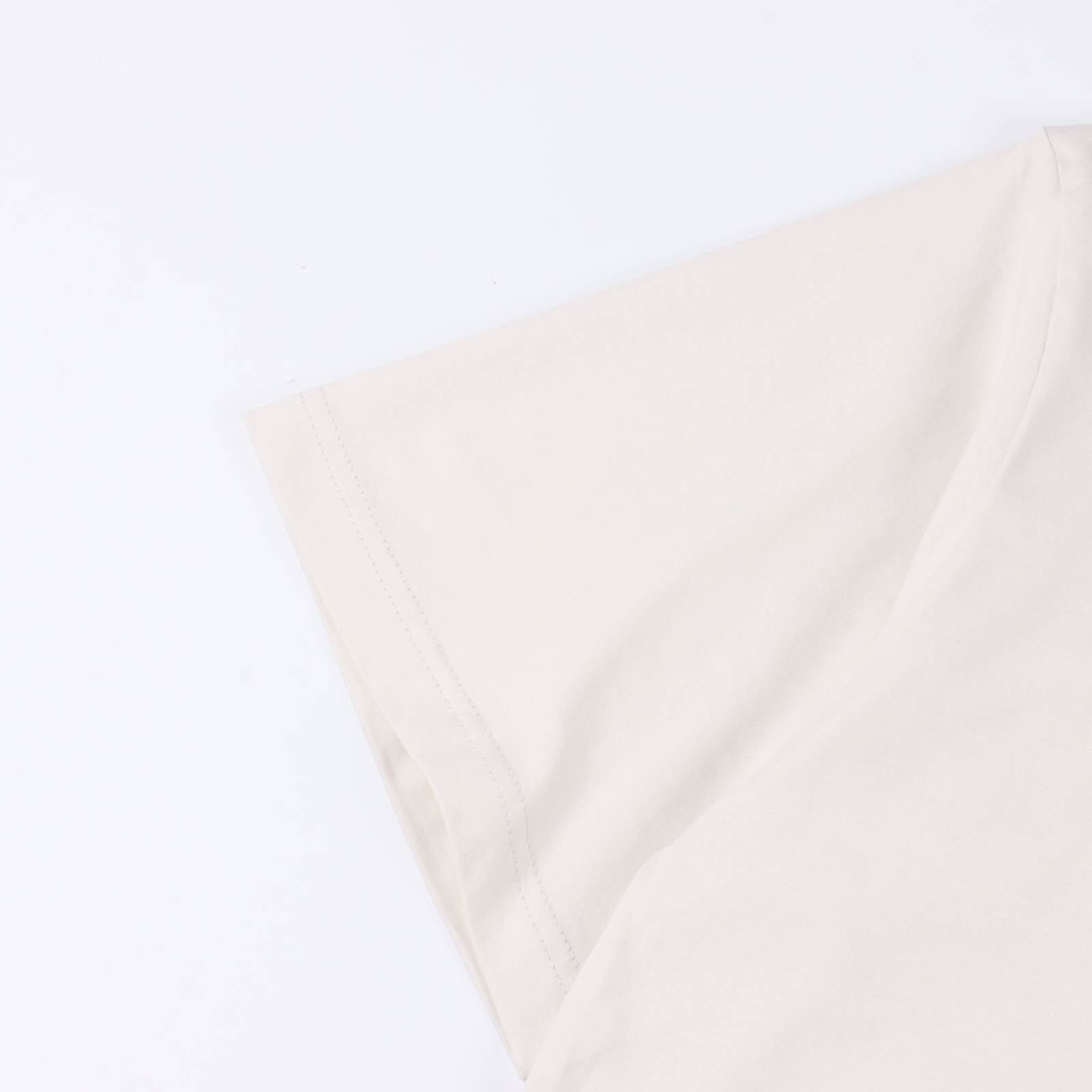 Balenciga/巴黎世家 手绘麦穗图案圆领短袖T恤