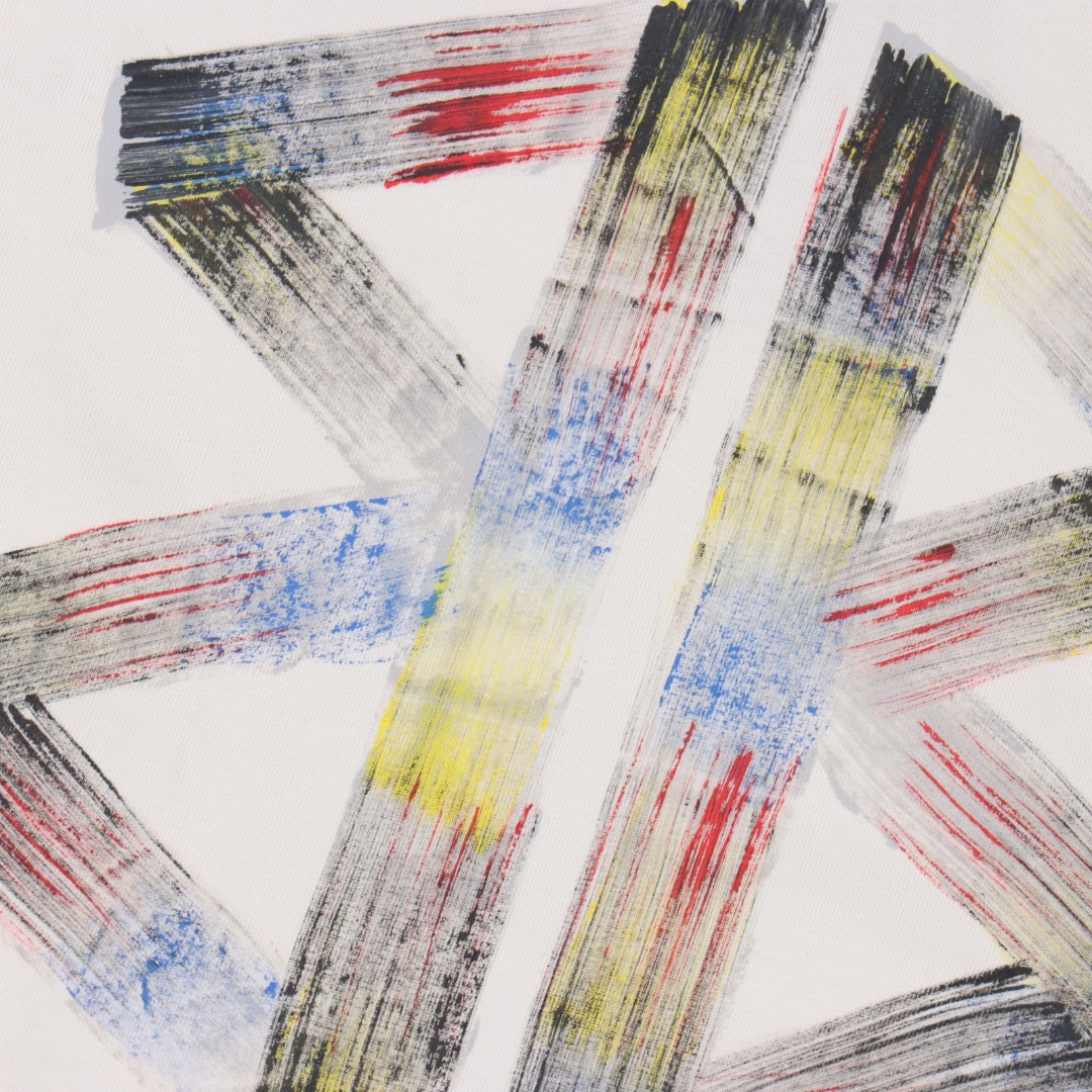 Balenciga/巴黎世家 手绘可乐图案圆领短袖T恤