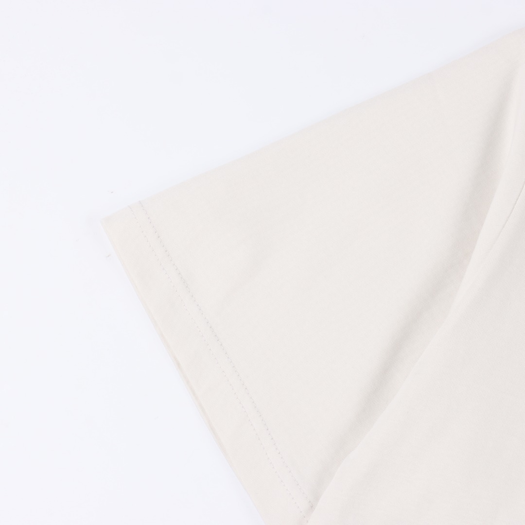 Balenciga/巴黎世家 手绘可乐图案圆领短袖T恤