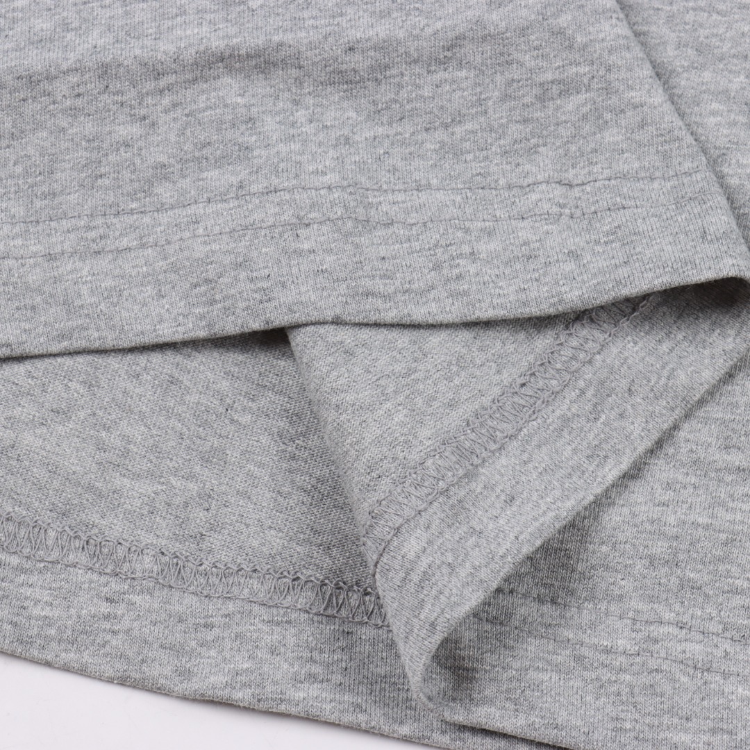 Balenciga/巴黎世家 C E O 贴布刺绣短袖T恤