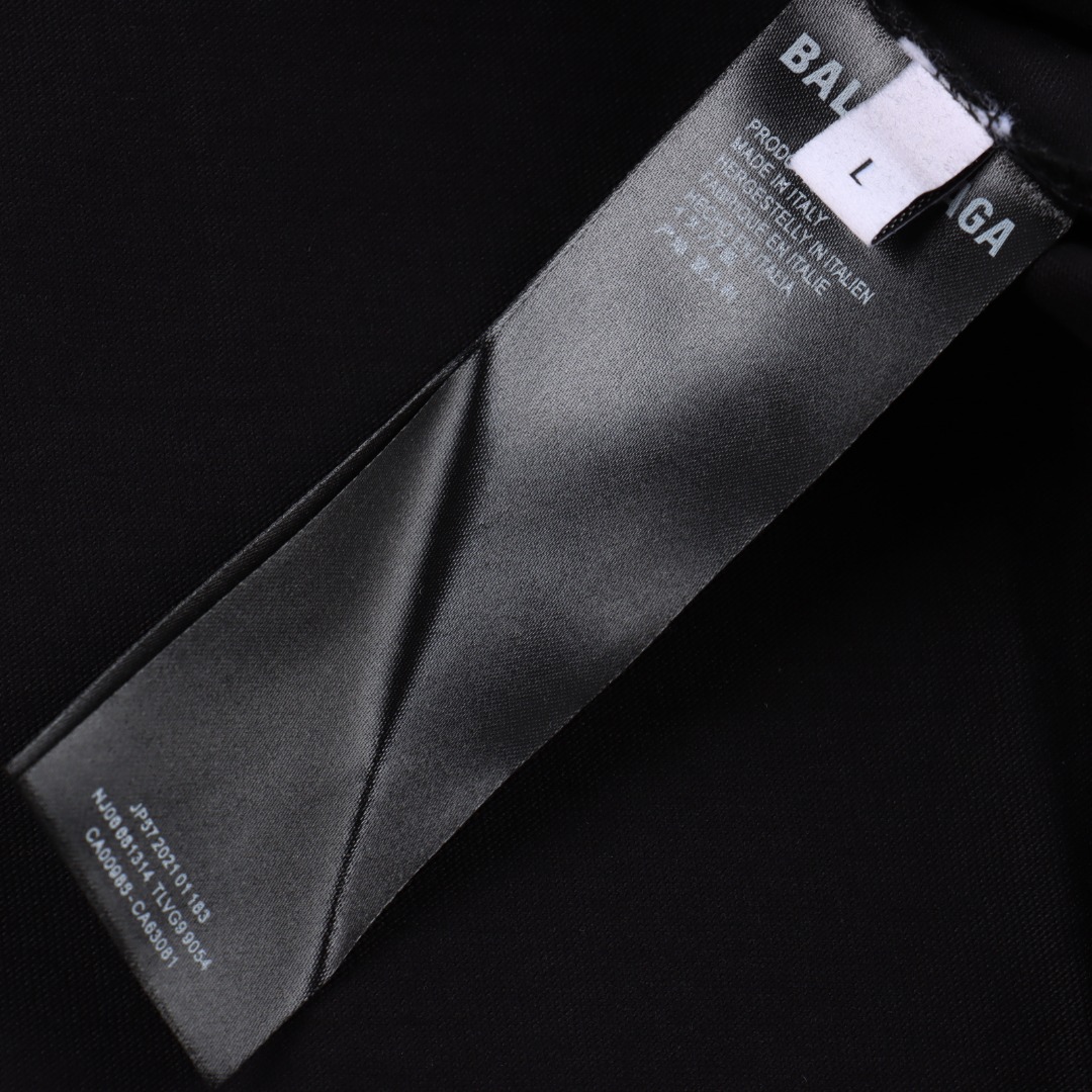 Balenciga/巴黎世家 图标字母绣花 短袖T恤