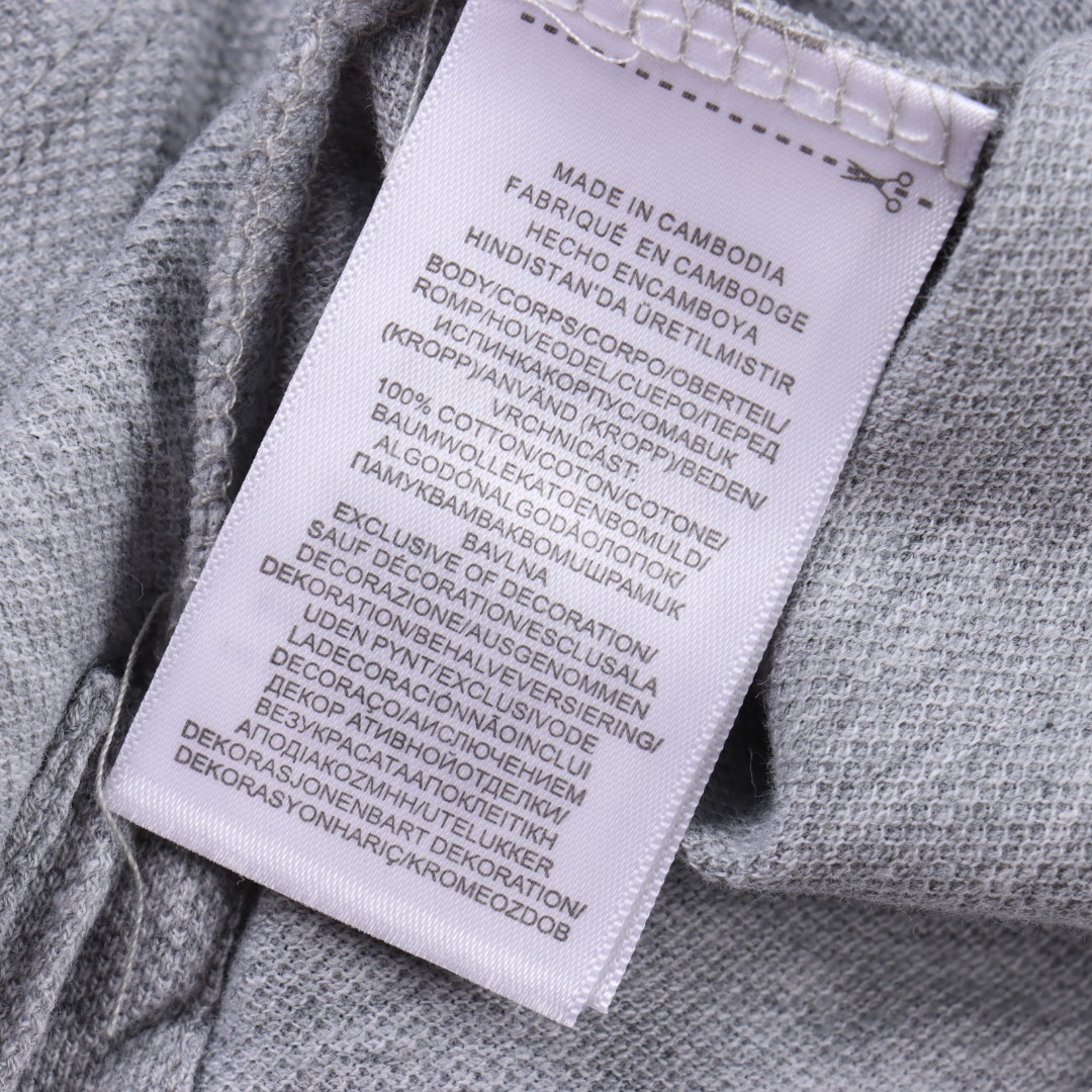 Polo Ralph Lauren/拉夫劳伦 基础大马皇冠俱乐部徽章刺绣logo Big Pony 翻领短袖Polo衫 T恤