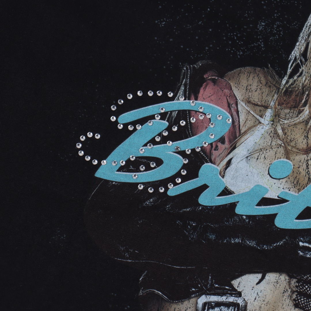 Balenciga/巴黎世家 布兰妮印花短袖