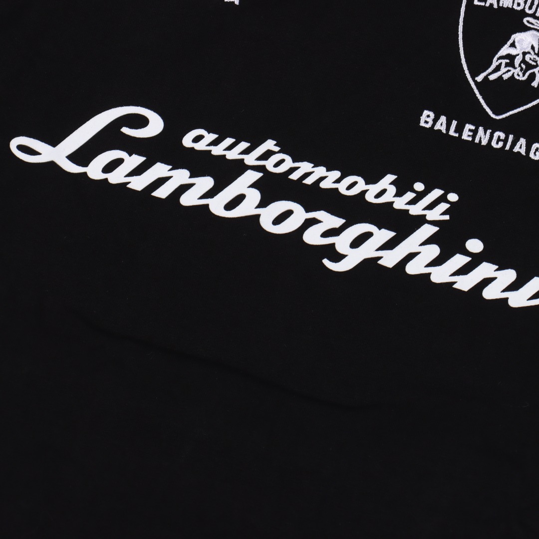 Balenciga/巴黎世家 兰博基尼联名短袖T恤