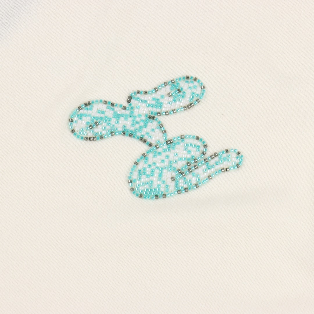 Louis Vuitton/路易威登 Damier 格纹刺绣毛衣短袖