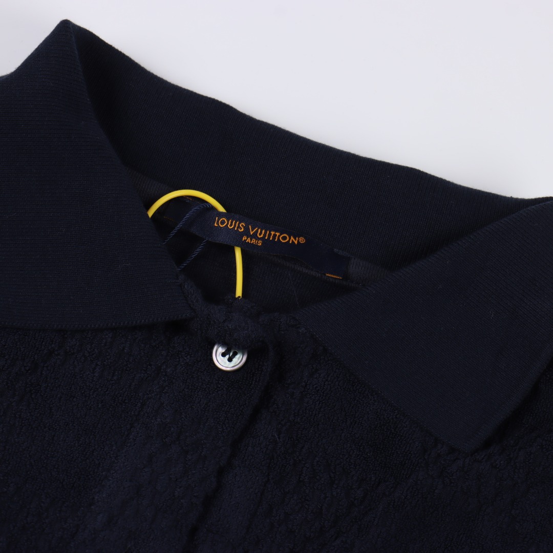 LOUIS VUITTON 25SS棉质抽绳棋盘毛巾布休闲上衣-莆田鞋,莆田鞋货源,高仿鞋,高仿鞋货源,安福档口,莆田高仿鞋,莆田鞋批发,高仿鞋批发,莆田高仿运动鞋,高仿运动鞋,莆田运动鞋 LOUIS VUITTON 25SS棉质抽绳棋盘毛巾布休闲上衣