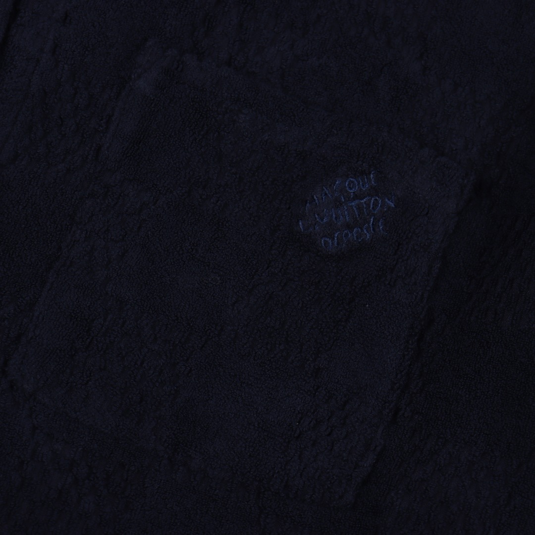 LOUIS VUITTON 25SS棉质抽绳棋盘毛巾布休闲上衣-莆田鞋,莆田鞋货源,高仿鞋,高仿鞋货源,安福档口,莆田高仿鞋,莆田鞋批发,高仿鞋批发,莆田高仿运动鞋,高仿运动鞋,莆田运动鞋 LOUIS VUITTON 25SS棉质抽绳棋盘毛巾布休闲上衣