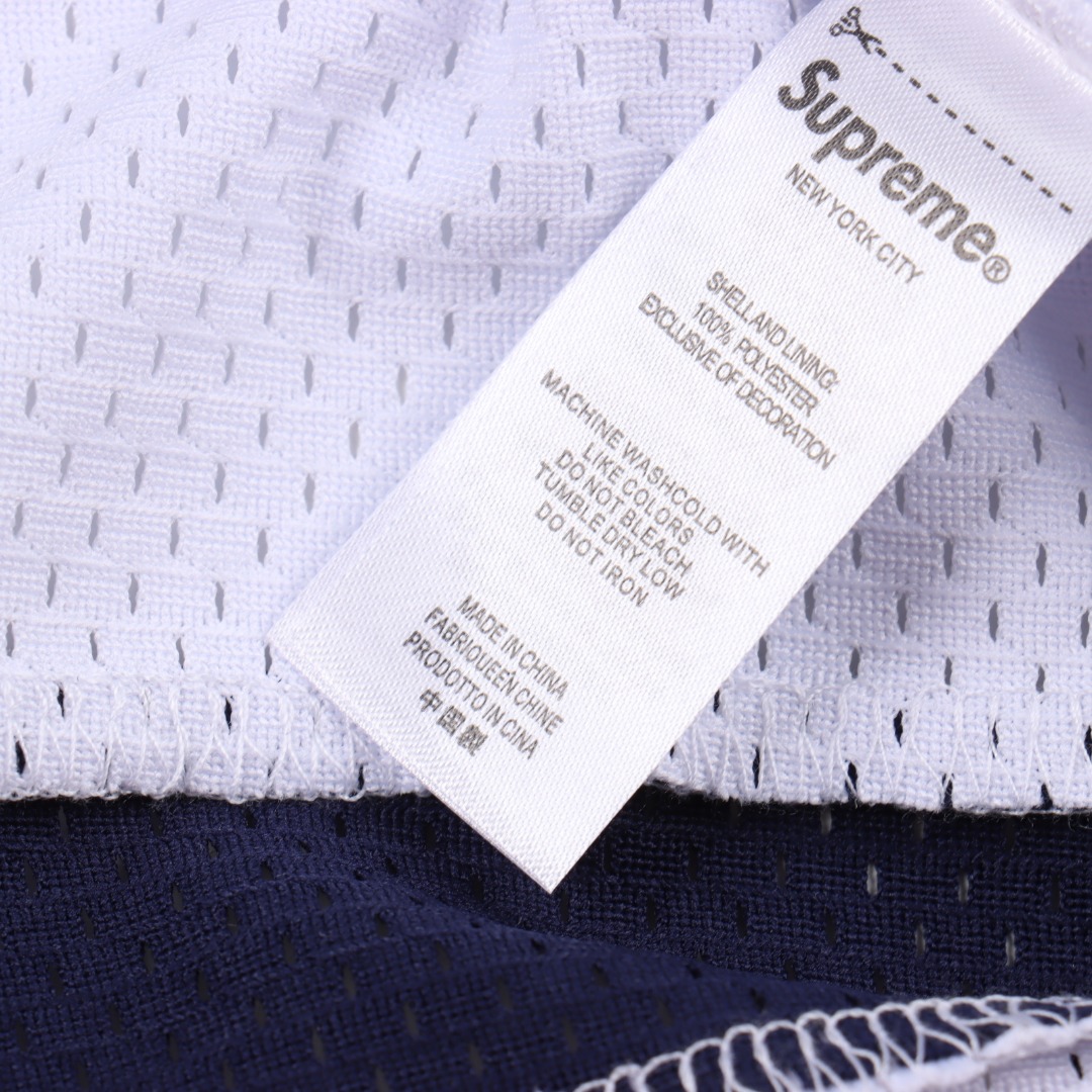 Supreme Marithé Franois Girbaud 联名款 胸前刺绣logo宽松网眼美式冰球衫球衣