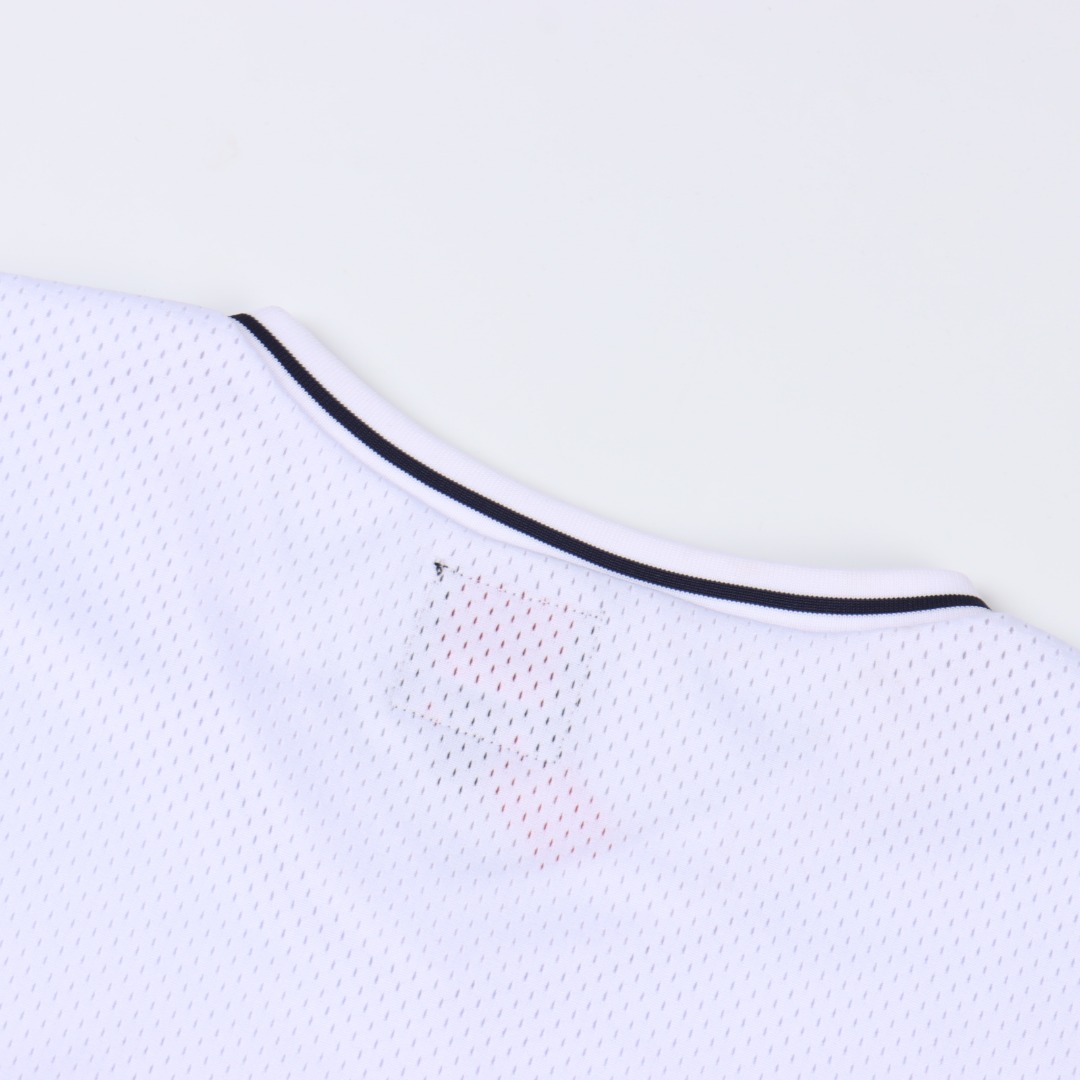 Supreme Marithé Franois Girbaud 联名款 胸前刺绣logo宽松网眼美式冰球衫球衣