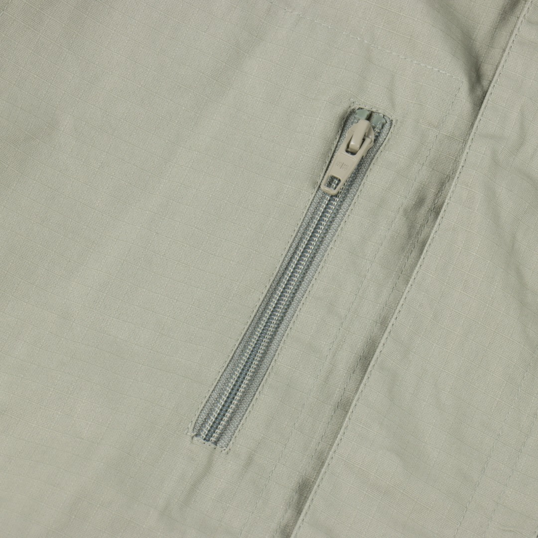 Balenciaga/巴黎世家 BLCG 25FW 单排工装衬衫外套 黑色/绿色