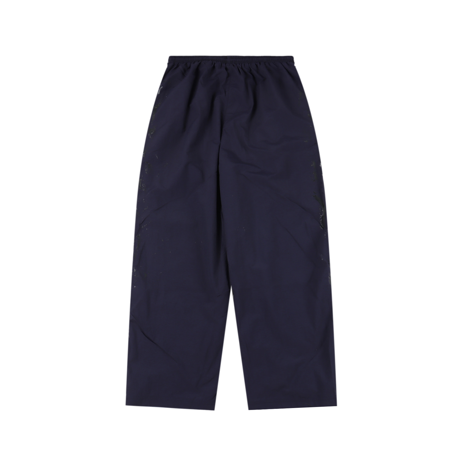 Balenciaga/巴黎世家 BLCG 25FW 84涂鸦喷漆藏青半环刺绣运动套装长裤 藏青