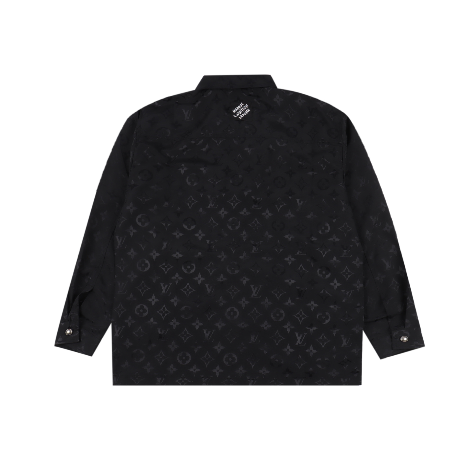 Louis Vuitton/路易威登 满印提花闪钻彩色字母长袖衬衫