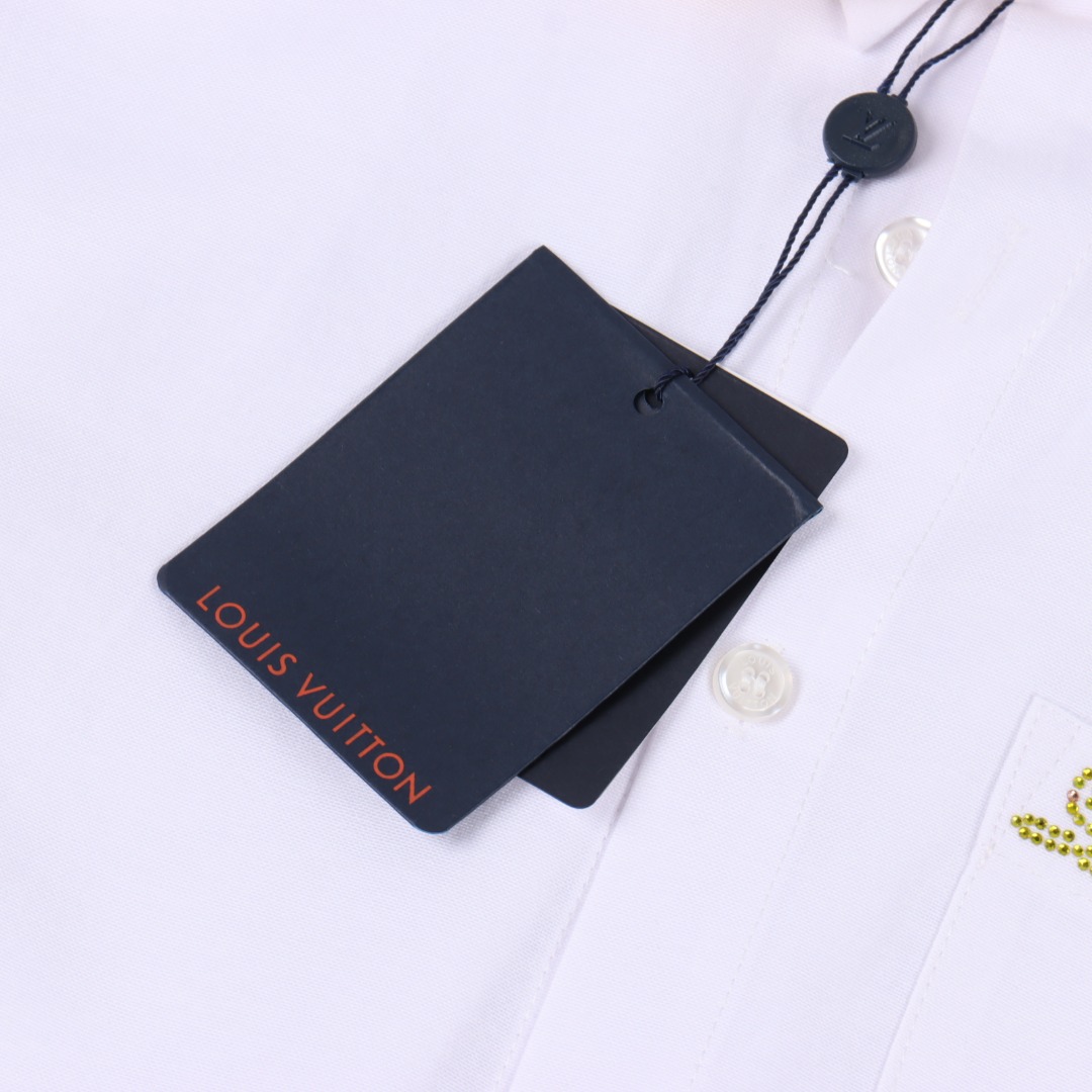 Louis Vuitton/路易威登 彩色烫钻衬衫