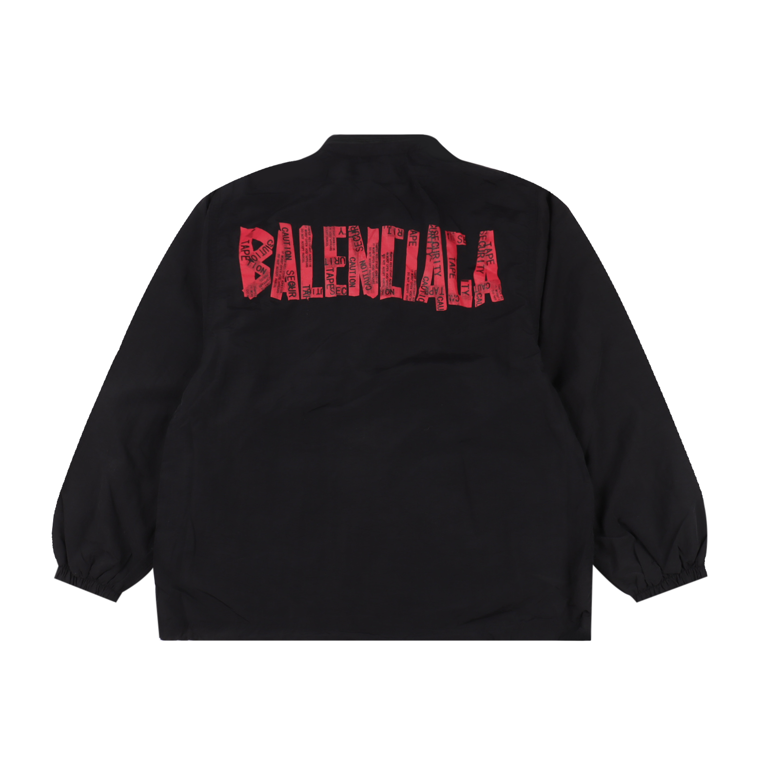 Balenciaga巴黎世家 BLCG 25SS 红色美纹纸胶带防水冲锋衣夹克 黑色-Chinese UA Cheap High Quatity Brand Clothes Bags handbags Sneakers wholesale wholesaler seller from China Factory suppliers Fashion Clothing Shoes best Quality Beautiful Price Balenciaga巴黎世家 BLCG 25SS 红色美纹纸胶带防水冲锋衣夹克 黑色