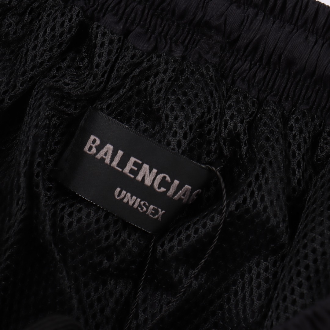 Balenciaga巴黎世家 BLCG 25SS 三拼色红双环印花拼接长裤-Chinese UA Cheap High Quatity Brand Clothes Bags handbags Sneakers wholesale wholesaler seller from China Factory suppliers Fashion Clothing Shoes best Quality Beautiful Price Balenciaga巴黎世家 BLCG 25SS 三拼色红双环印花拼接长裤