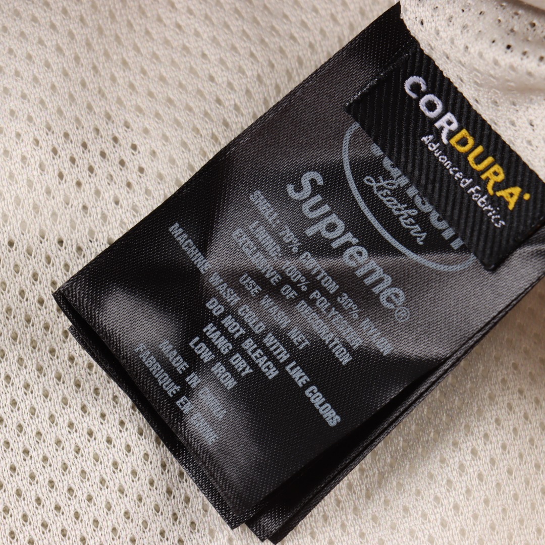 Supreme x Vanson Leathers x Cordura 联名款 SS25 WEEK13 Cotton Jacket 皮革徽标贴花拉链拼接美式潮流夹克外套-Chinese UA Cheap High Quatity Brand Clothes Bags handbags Sneakers wholesale wholesaler seller from China Factory suppliers Fashion Clothing Shoes best Quality Beautiful Price Supreme x Vanson Leathers x Cordura 联名款 SS25 WEEK13 Cotton Jacket 皮革徽标贴花拉链拼接美式潮流夹克外套