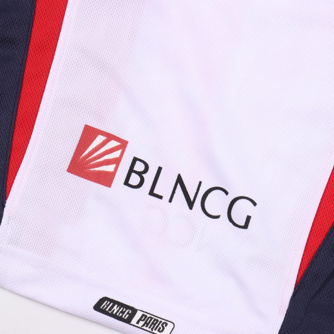 Balenciaga丨巴黎世家 运动网眼平纹长袖球衣 黑色 白色