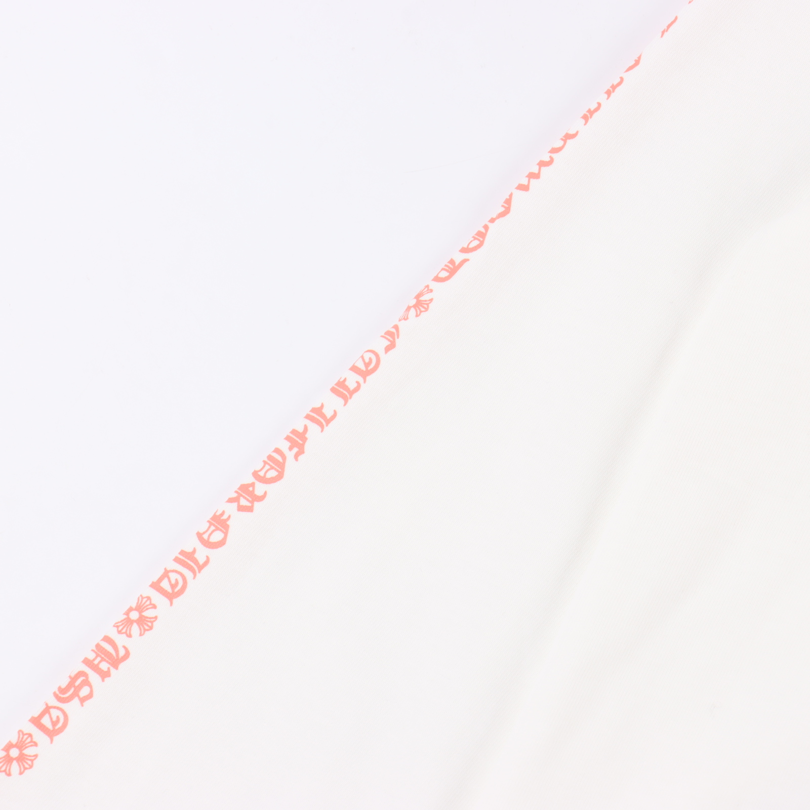 Chrome hearts/克罗心限定卷轴圆领印花长袖 黑色/白色