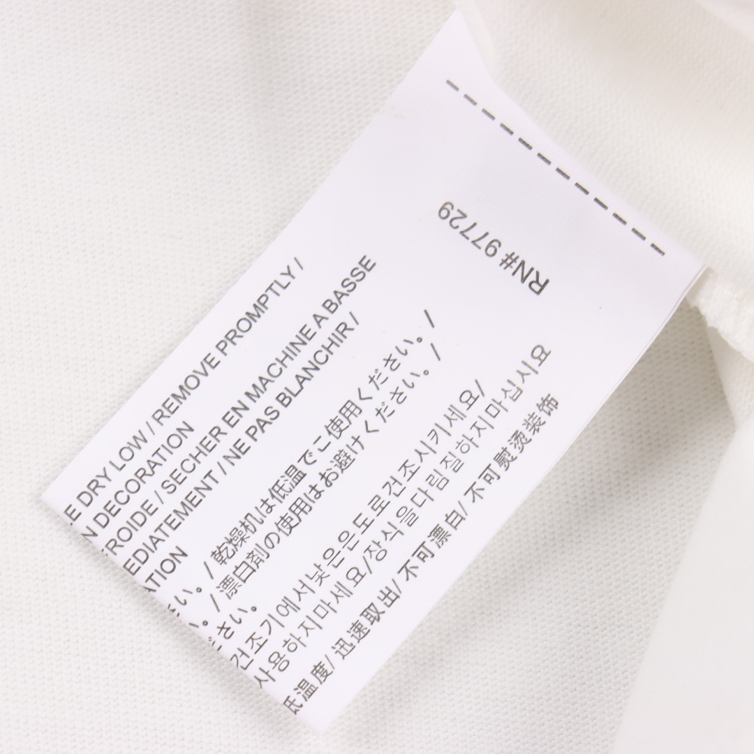 Chrome hearts/克罗心限定卷轴圆领印花长袖 黑色/白色