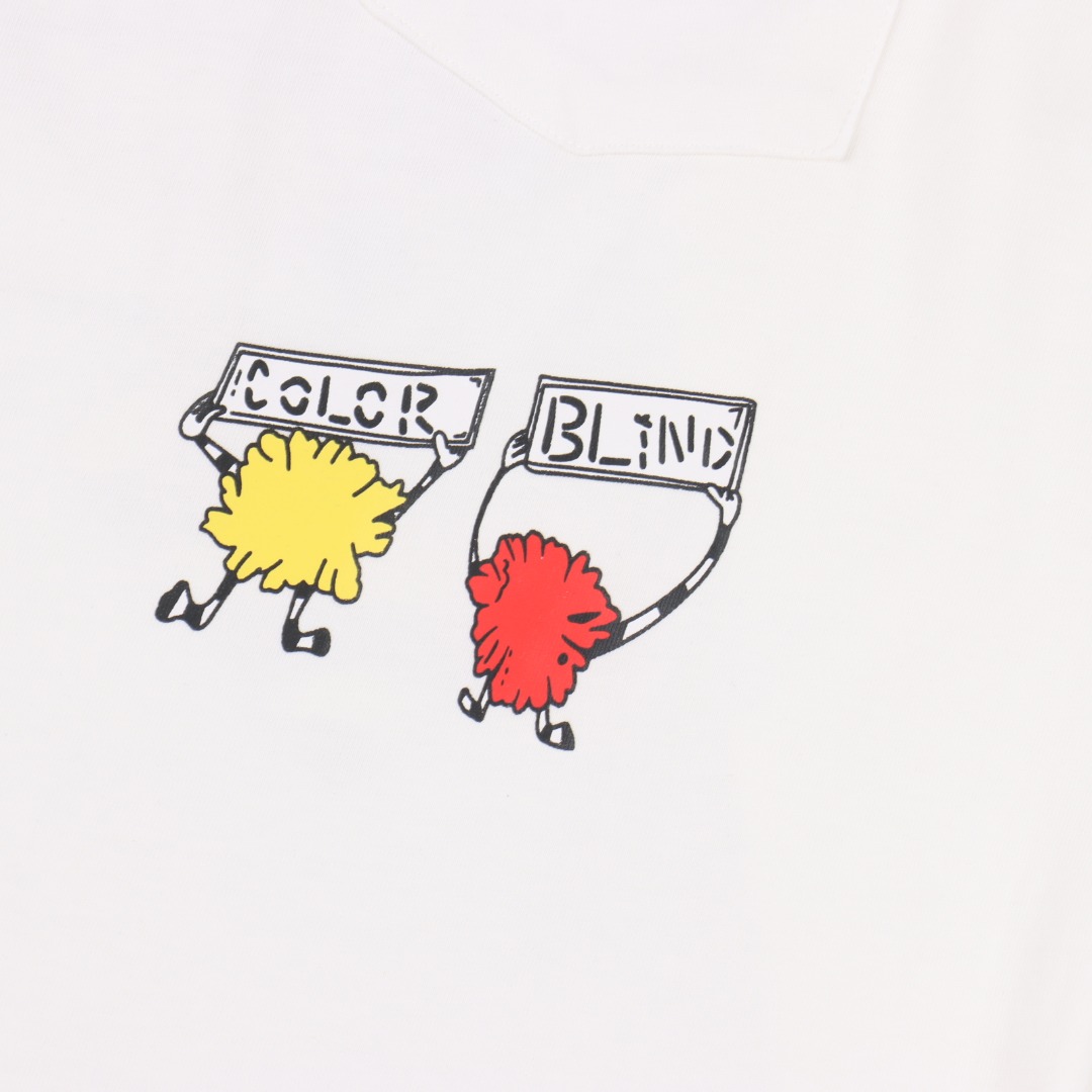 Chrome hearts/克罗心涂鸦字母糖果撞色印花长袖黑色/白色