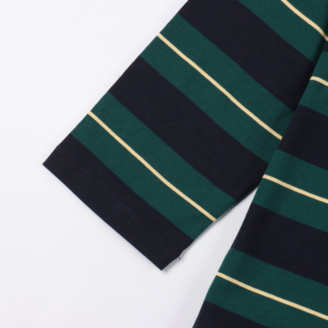 MiuMiu/缪缪 海报款宽条徽标logo条纹长袖 定织-Chinese UA Cheap High Quatity Brand Clothes Bags handbags Sneakers wholesale wholesaler seller from China Factory suppliers Fashion Clothing Shoes best Quality Beautiful Price MiuMiu/缪缪 海报款宽条徽标logo条纹长袖 定织