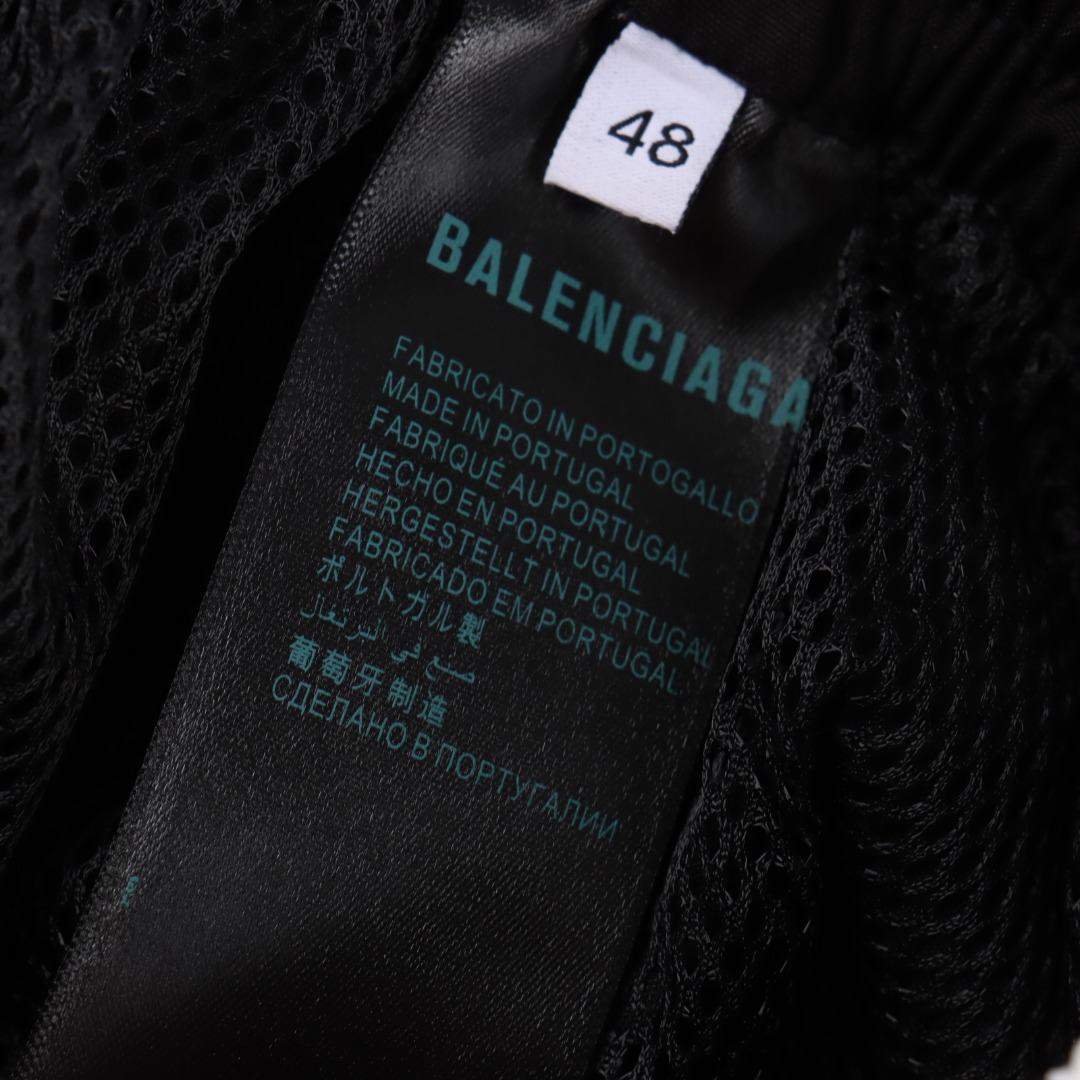 Balenciaga/巴黎世家 BLCG 25FW 五道杠半环纯黑梭织长裤 黑色-Chinese UA Cheap High Quatity Brand Clothes Bags handbags Sneakers wholesale wholesaler seller from China Factory suppliers Fashion Clothing Shoes best Quality Beautiful Price Balenciaga/巴黎世家 BLCG 25FW 五道杠半环纯黑梭织长裤 黑色